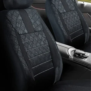 KETHLİNE Fiat Doblo Uyumlu Toronto SİYAH Oto Koltuk Kılıfı (Tam Takım Koltuk Kılıfı)